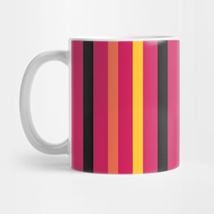 Aim | Colorful Stripes Pattern Mug